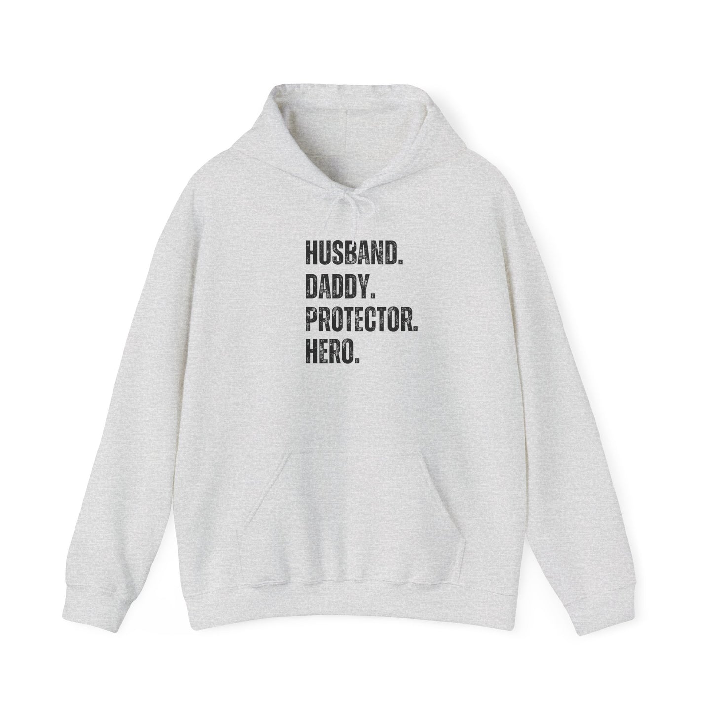 Husband Daddy Protector Hero Hooded Sweatshirt - Unisex Heavy Blend™