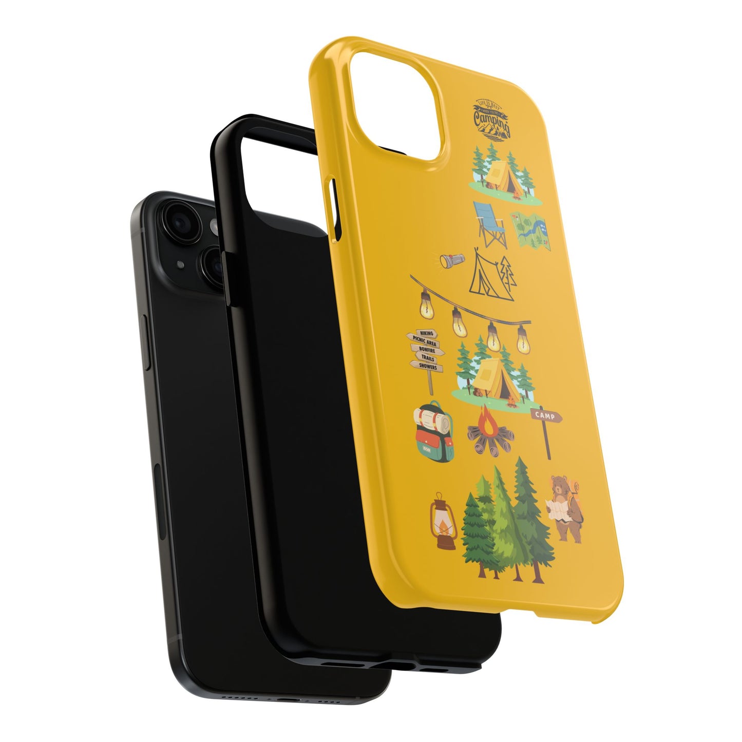 Adventure Vibe Tough Phone Case with Nature Designs