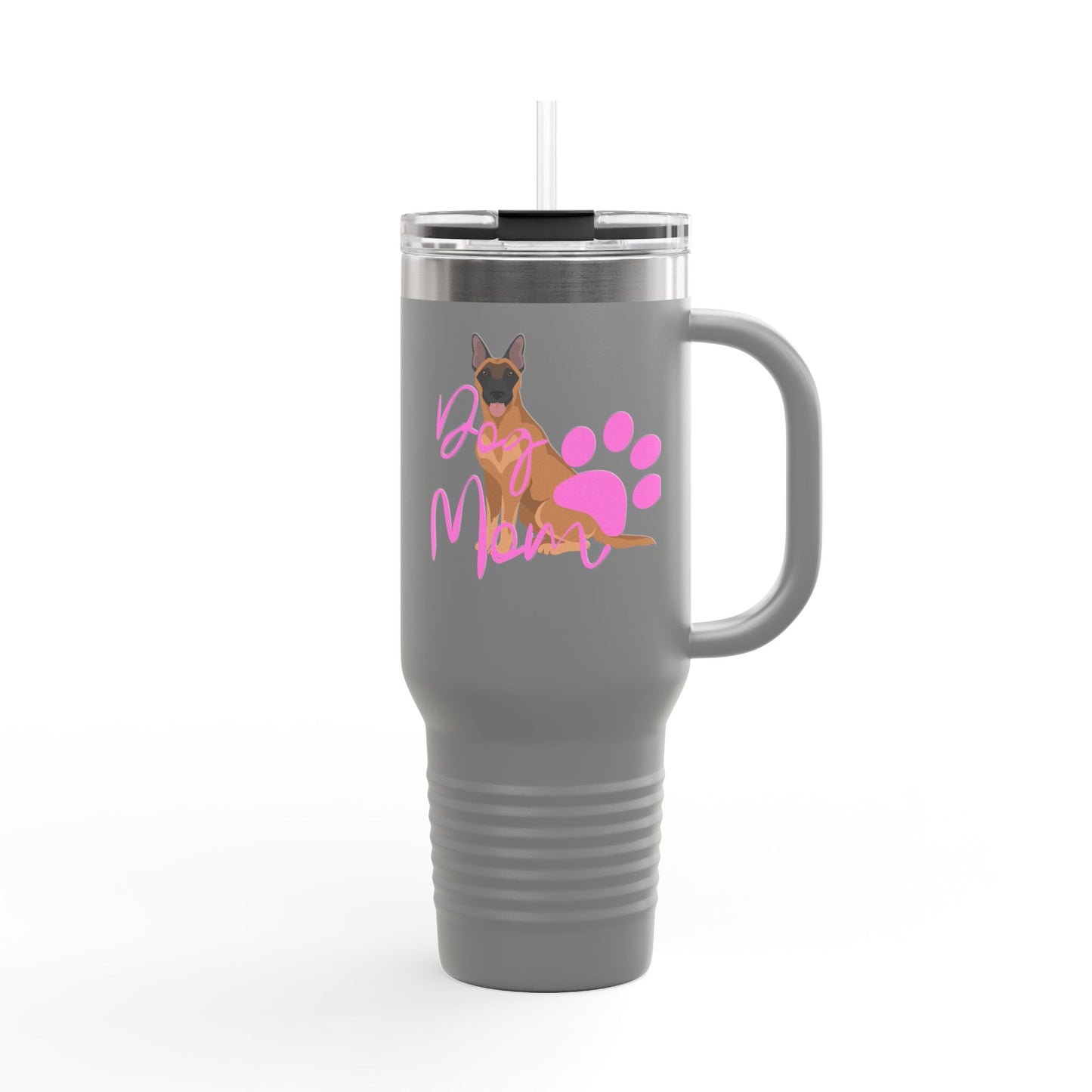 Cute Belgian Dog Mom Insulated Travel Mug - 40oz, Perfect Gift for Pet Lovers