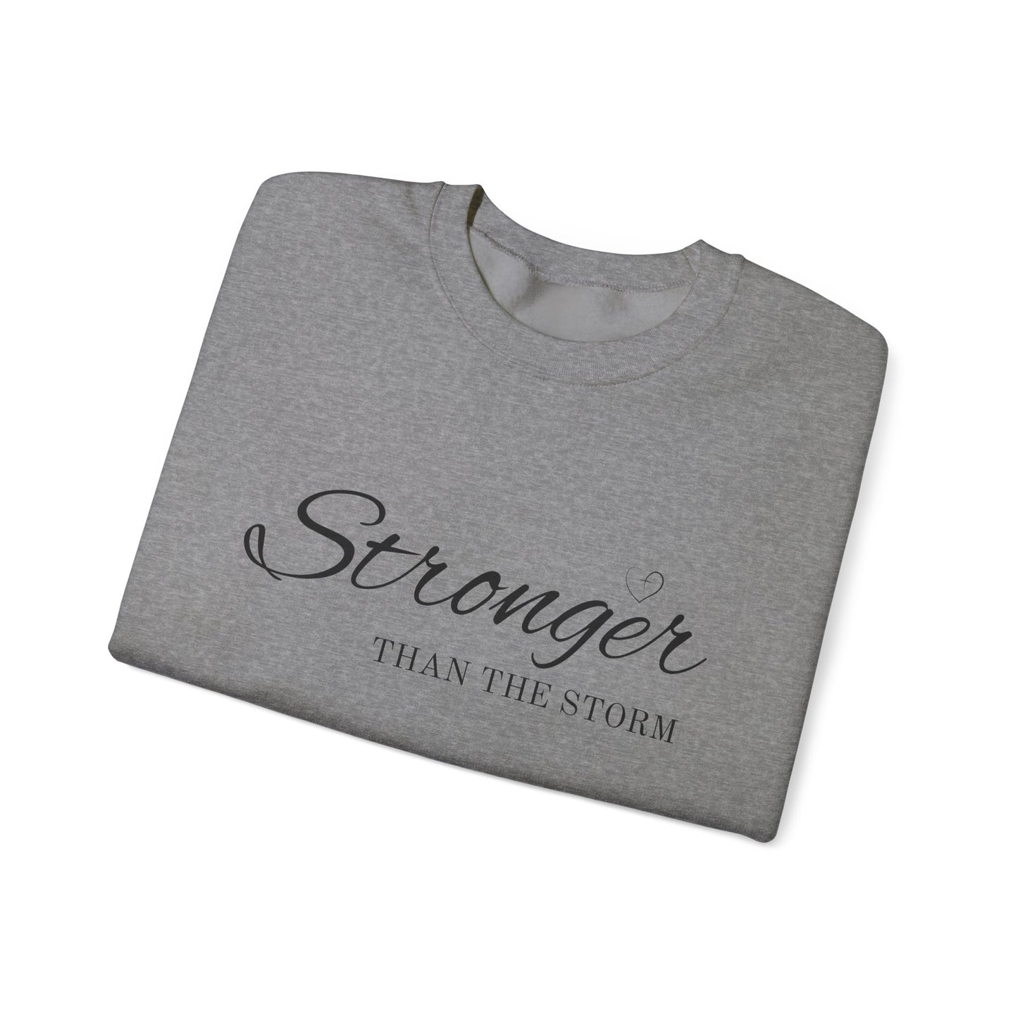 Stronger Than the Storm Unisex Heavy Blend™ Crewneck Sweatshirt