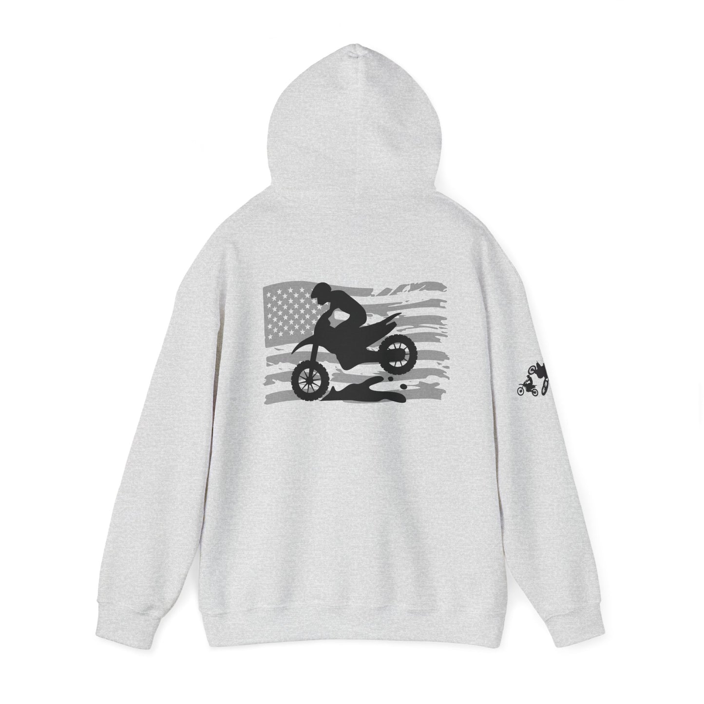 Motocross America Race Hooded Sweatshirt - Unisex Heavy Blend™