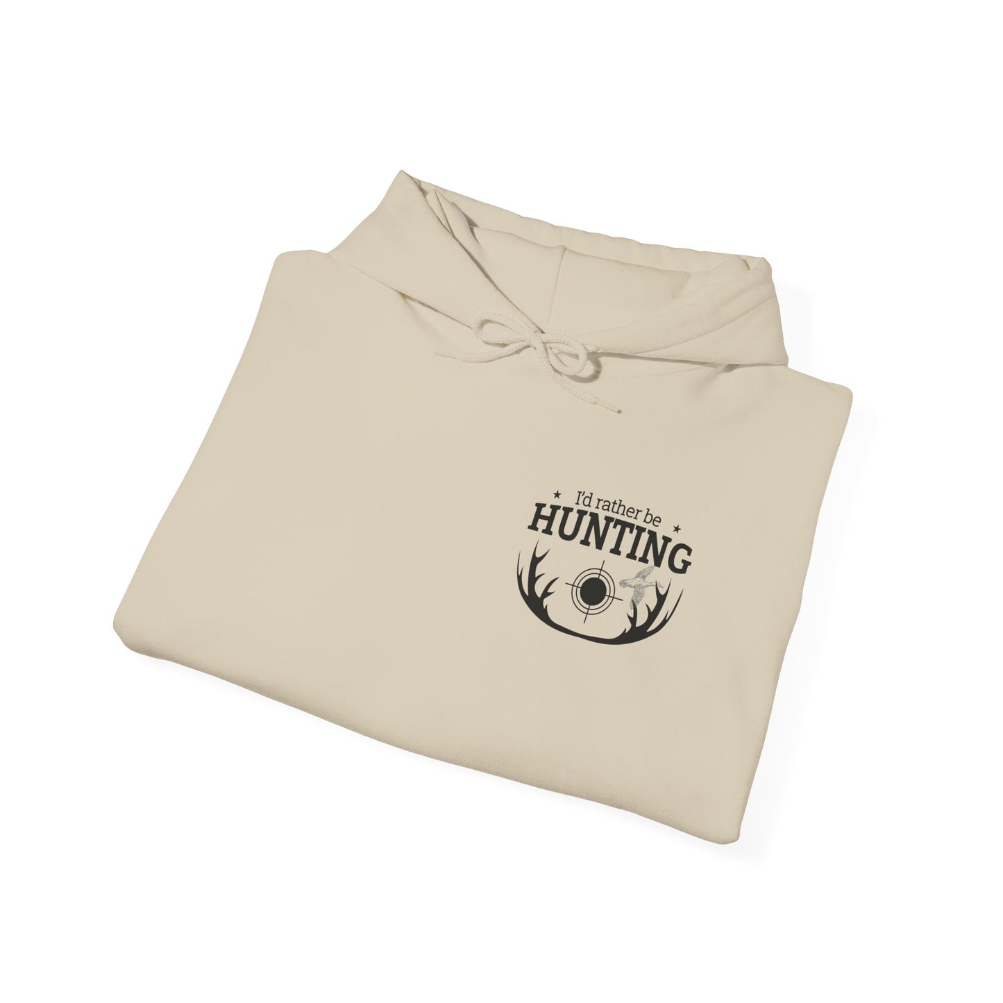 I'd Rather Be Hunting Unisex Heavy Blend Hoodie - Comfortable Outdoor Apparel