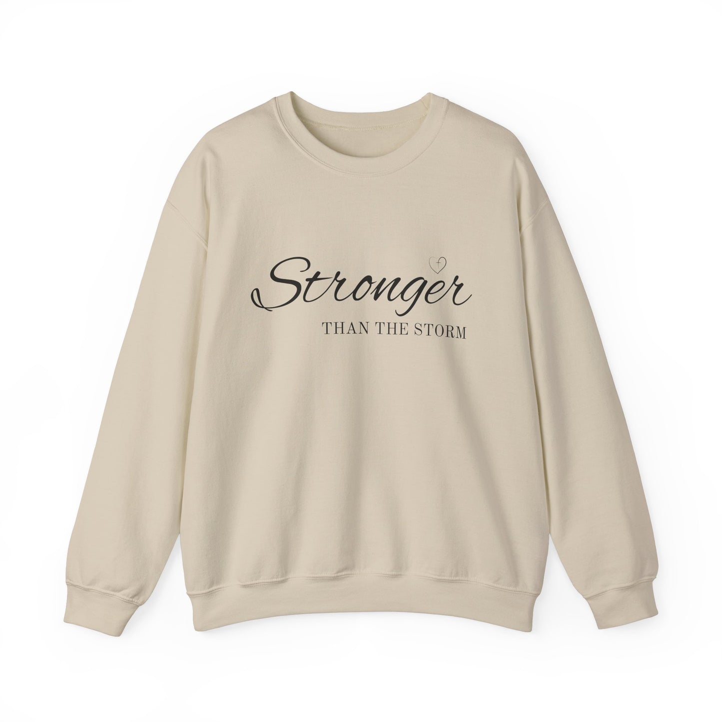 Stronger Than the Storm Unisex Heavy Blend™ Crewneck Sweatshirt