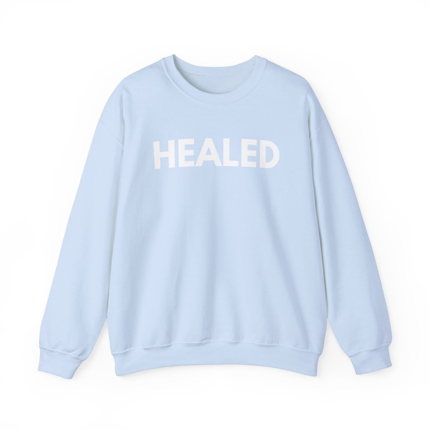 Healed Godly  Unisex Heavy Blend™ Crewneck Sweatshirt - Perfect for Wellness and Self-Care