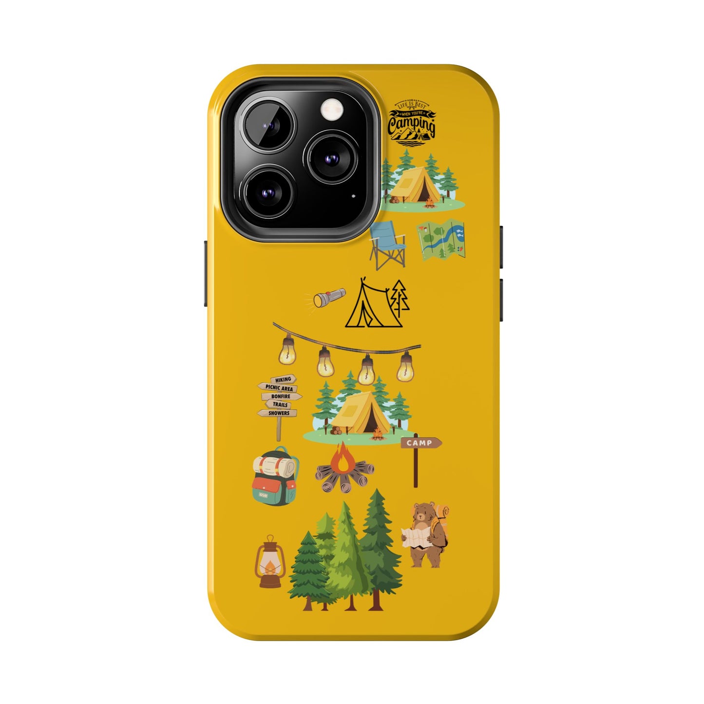 Adventure Vibe Tough Phone Case with Nature Designs