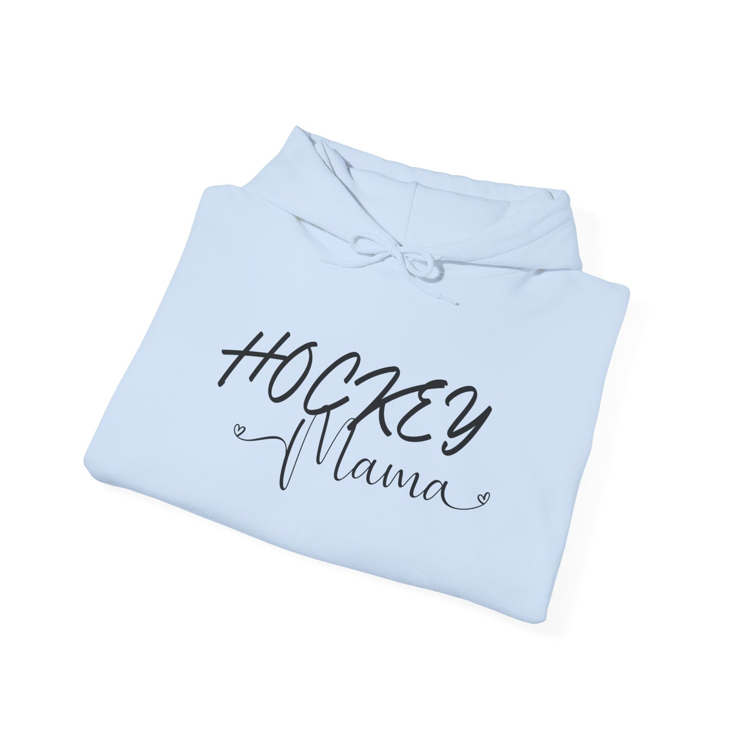 Hockey Mama Cursive Unisex Heavy Blend Hooded Sweatshirt