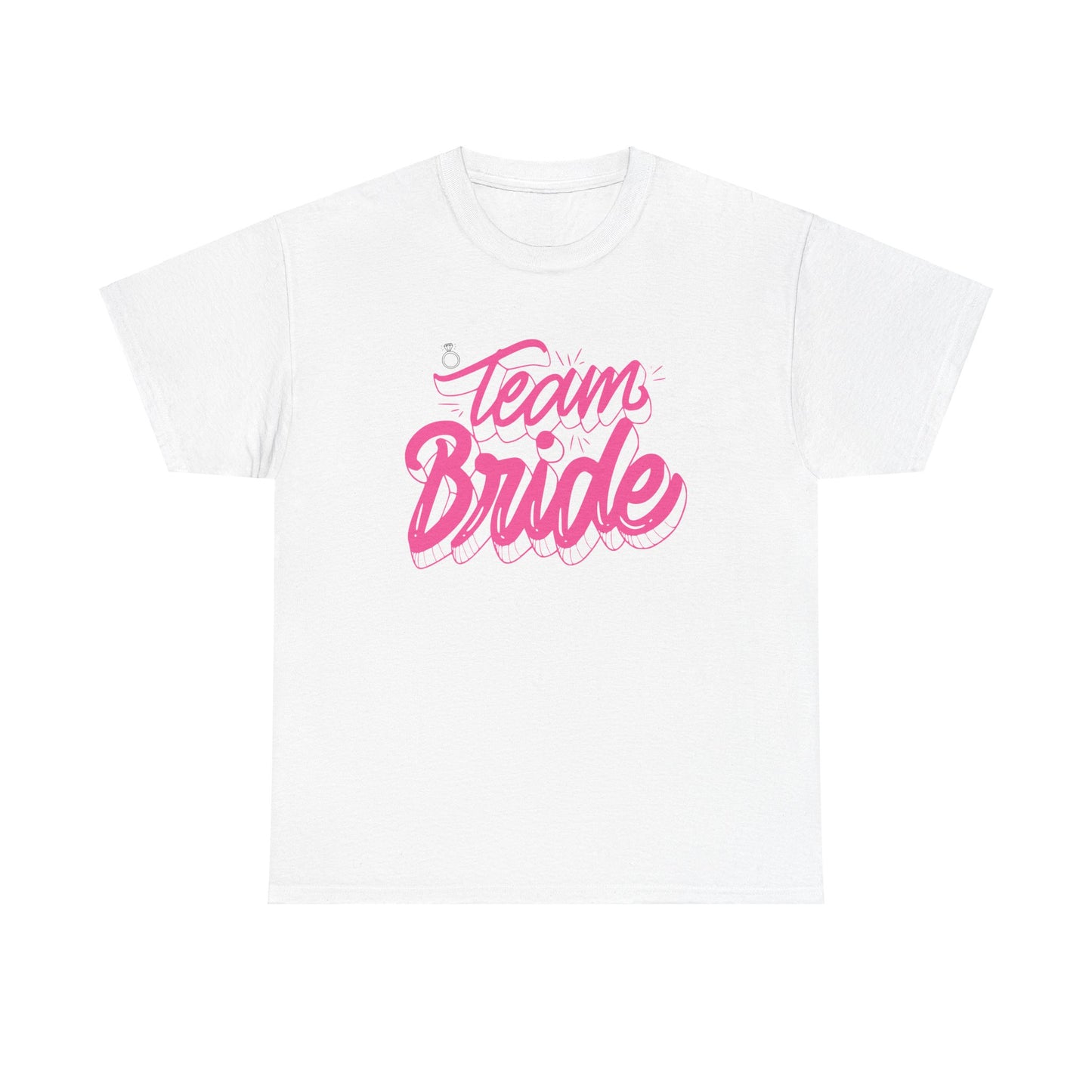 Team Bride Unisex Heavy Cotton Tee - Perfect for Bachelorette Parties!