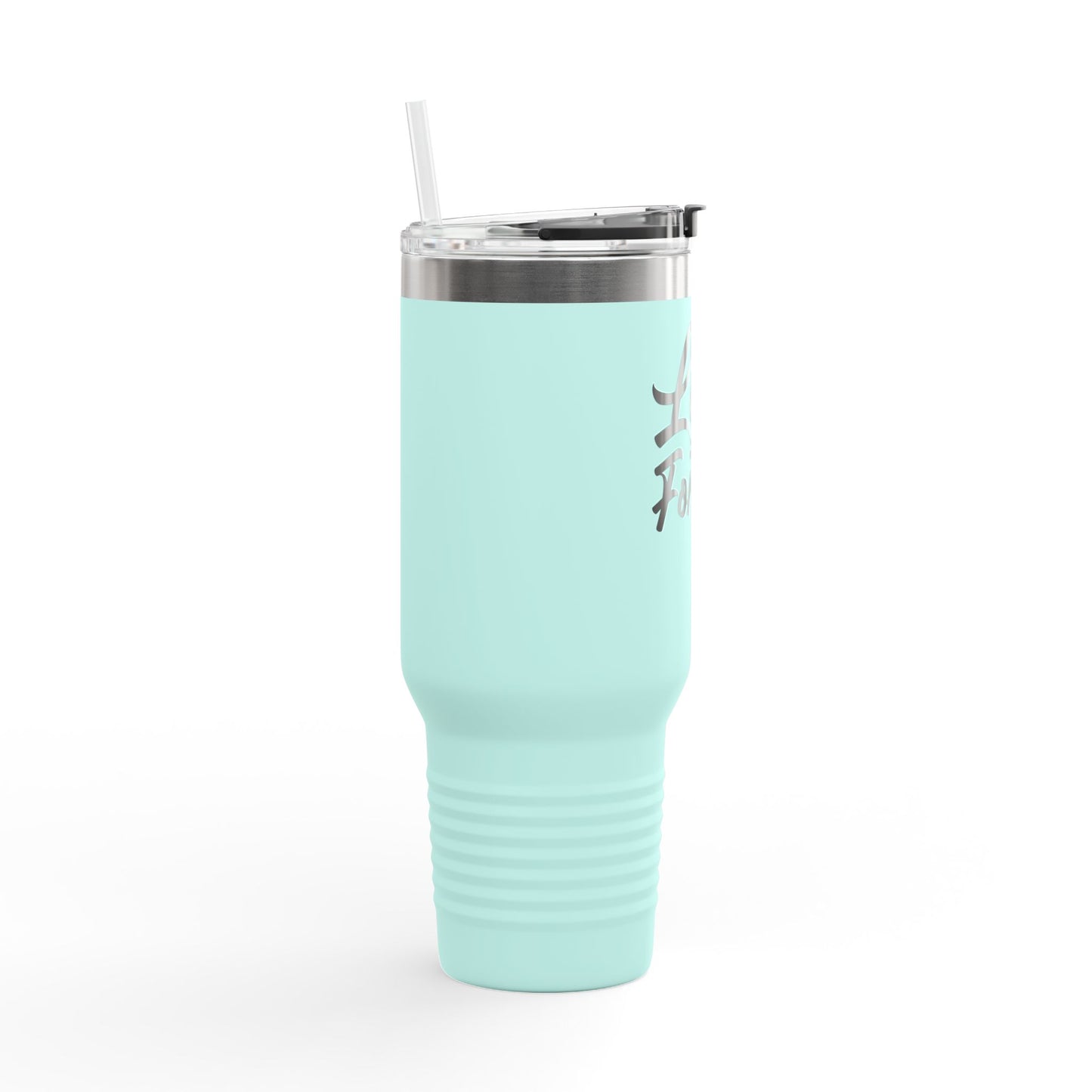 40oz Insulated Travel Mug with 'Love You Forever' Design - Perfect for Daily Hydration and Gifting