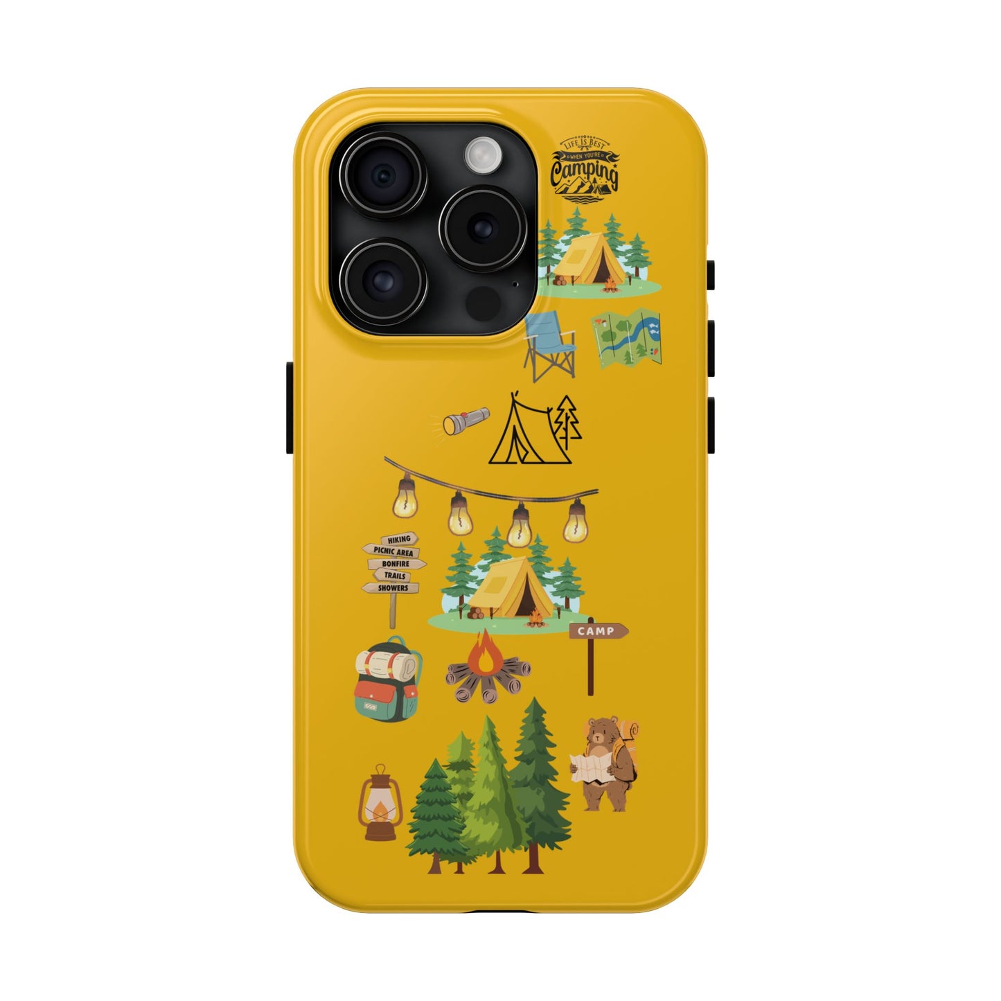 Adventure Vibe Tough Phone Case with Nature Designs