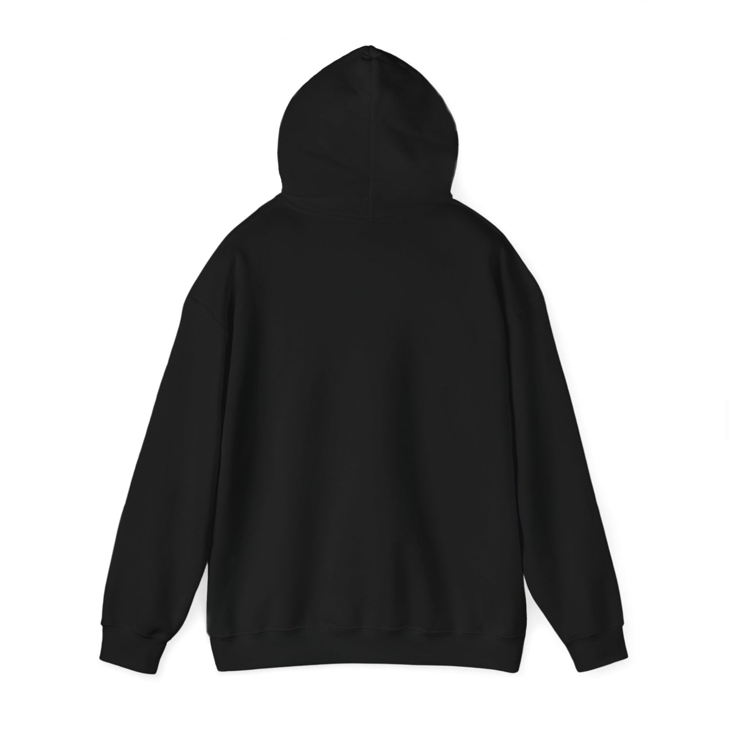 Unisex Heavy Blend™ Hooded Sweatshirt - Minimalist Design with Cross Logo