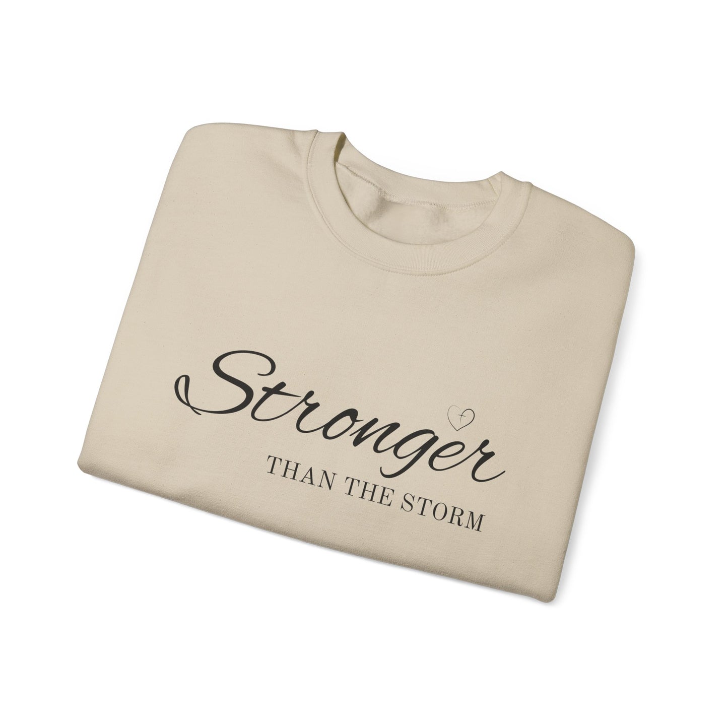 Stronger Than the Storm Unisex Heavy Blend™ Crewneck Sweatshirt