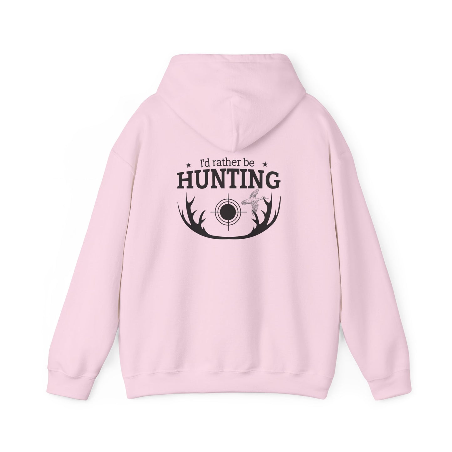 I'd Rather Be Hunting Unisex Heavy Blend Hoodie - Comfortable Outdoor Apparel