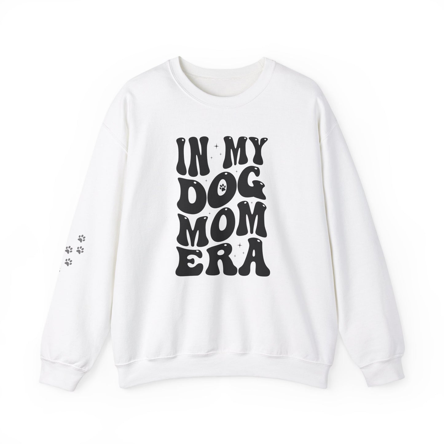 In My Dog Mom Era Unisex Crewneck Sweatshirt for Dog Lovers