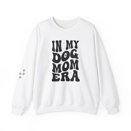 In My Dog Mom Era Unisex Crewneck Sweatshirt for Dog Lovers