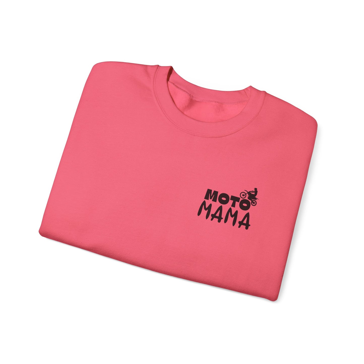 Moto Mama Unisex Heavy Blend™ Crewneck Sweatshirt - Perfect Gift for Motorcycle Moms