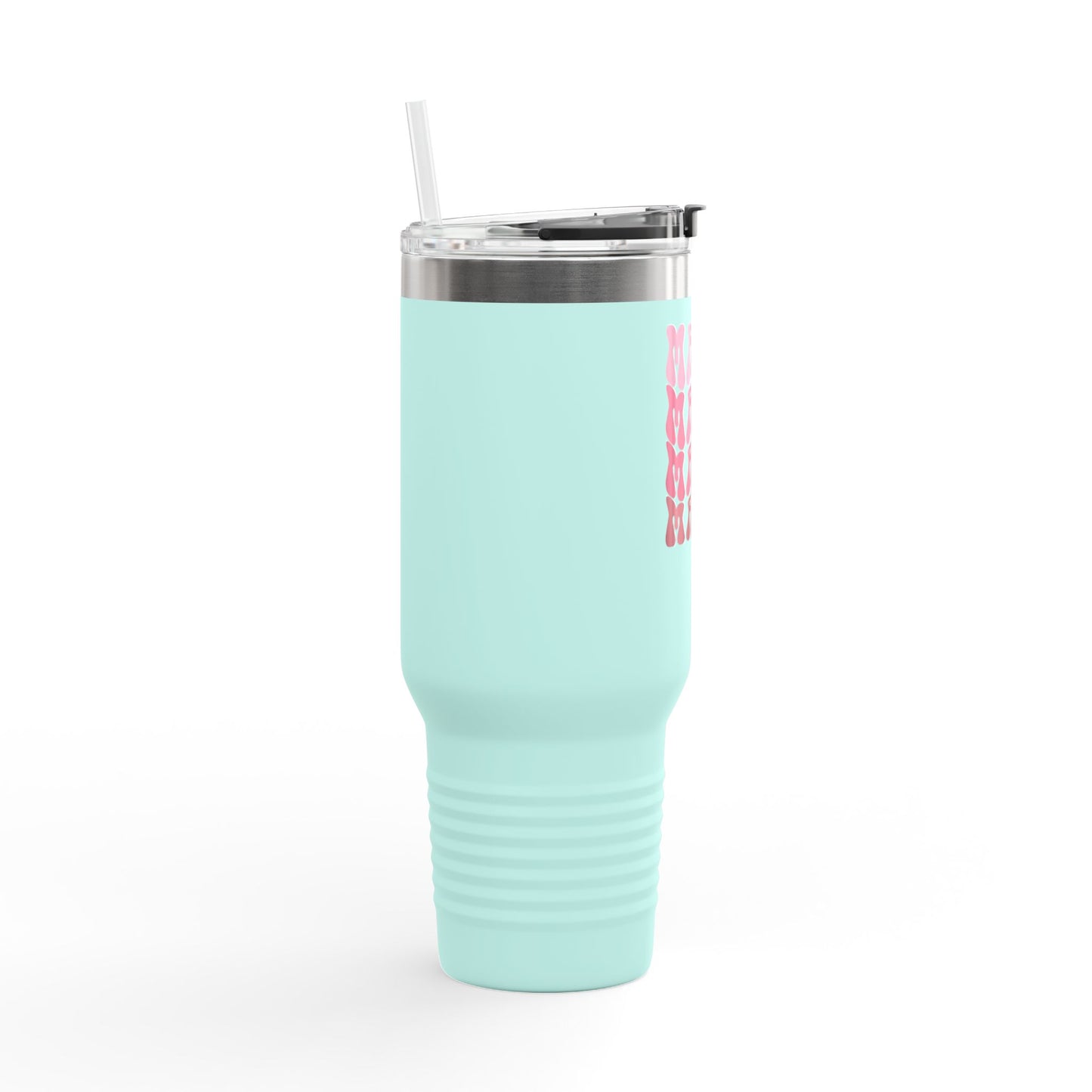 Pink Mama - 40oz with Fun Design, Perfect for Travel & Daily Commutes