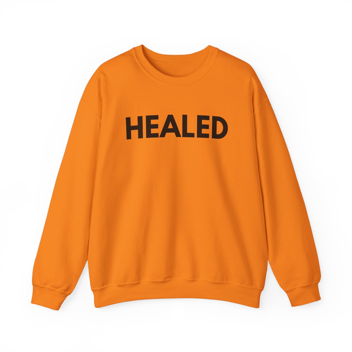 Healed Godly Unisex Heavy Blend™ Crewneck Sweatshirt - Cozy Comfort for Self-Care and Recovery