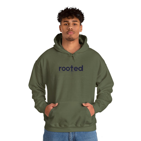 Rooted in Christ - Unisex Heavy Blend™ Hooded Sweatshirt - Cozy and Stylish