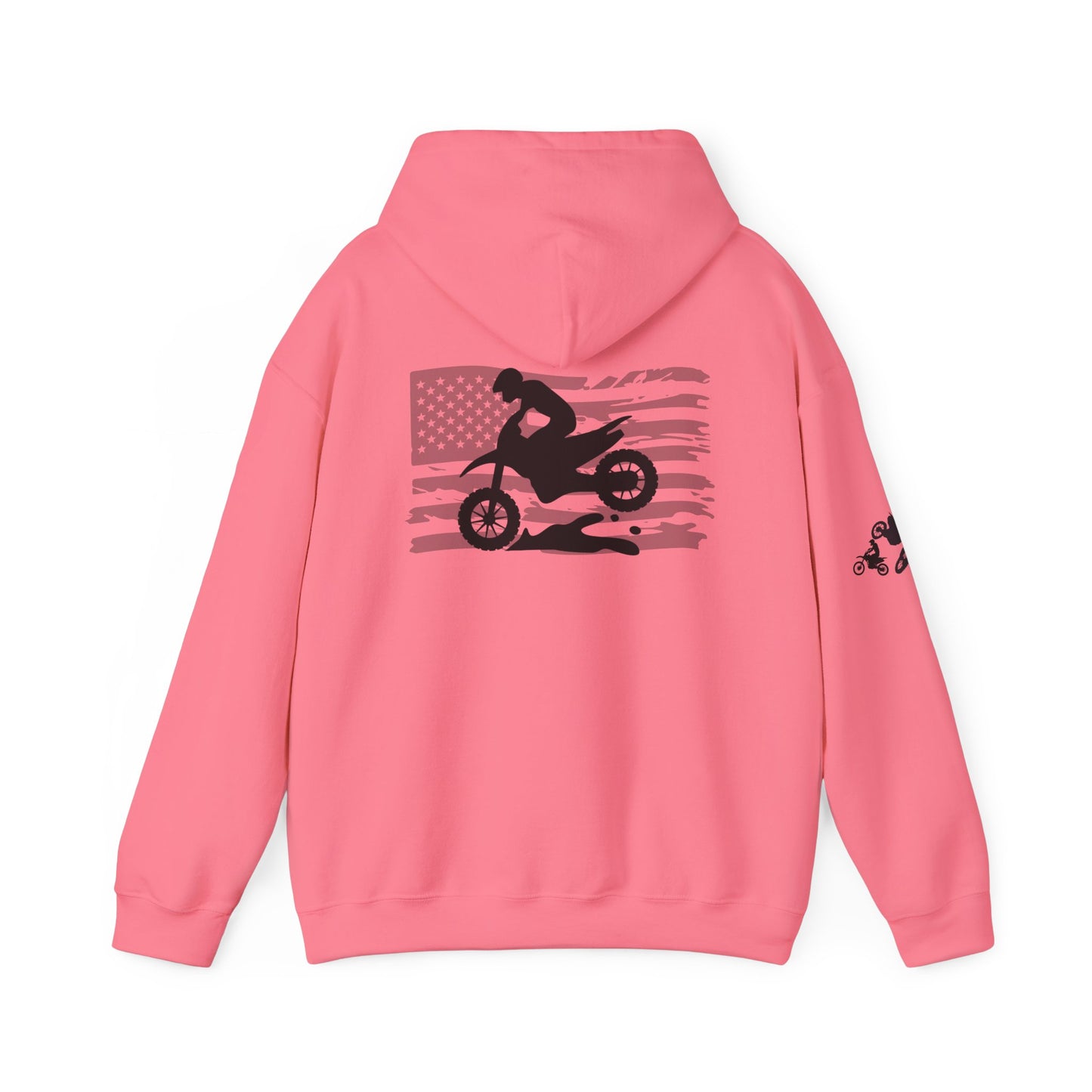 Race Dad Unisex Heavy Blend™ Hoodie - Perfect Gift for Motorbike Enthusiasts