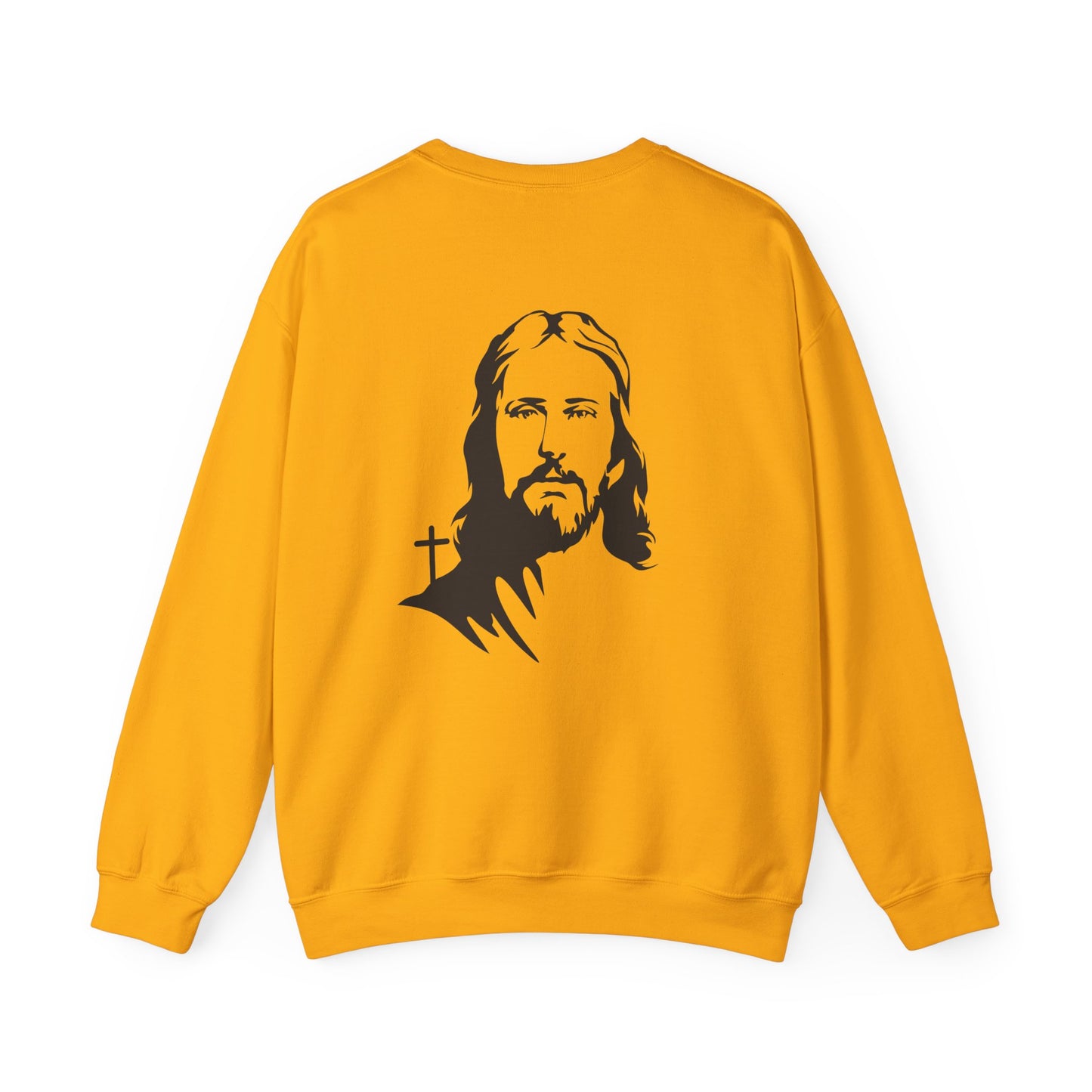 Faithful Heart Unisex Crewneck Sweatshirt - Jesus Design