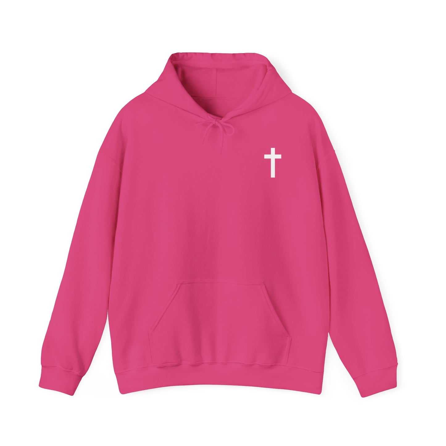 Faith Cross Unisex Heavy Blend™ Hooded Sweatshirt - Comfortable & Stylish for All Occasions