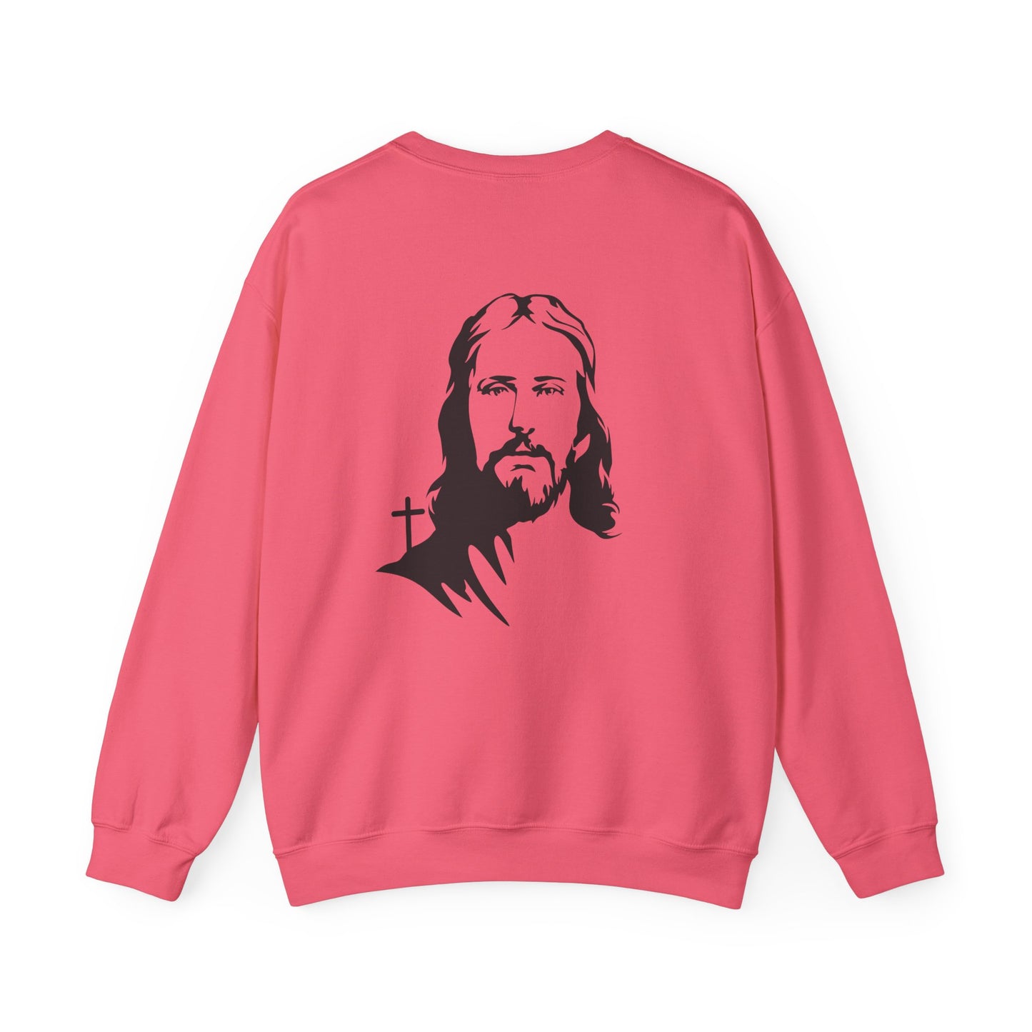 Faithful Heart Unisex Crewneck Sweatshirt - Jesus Design