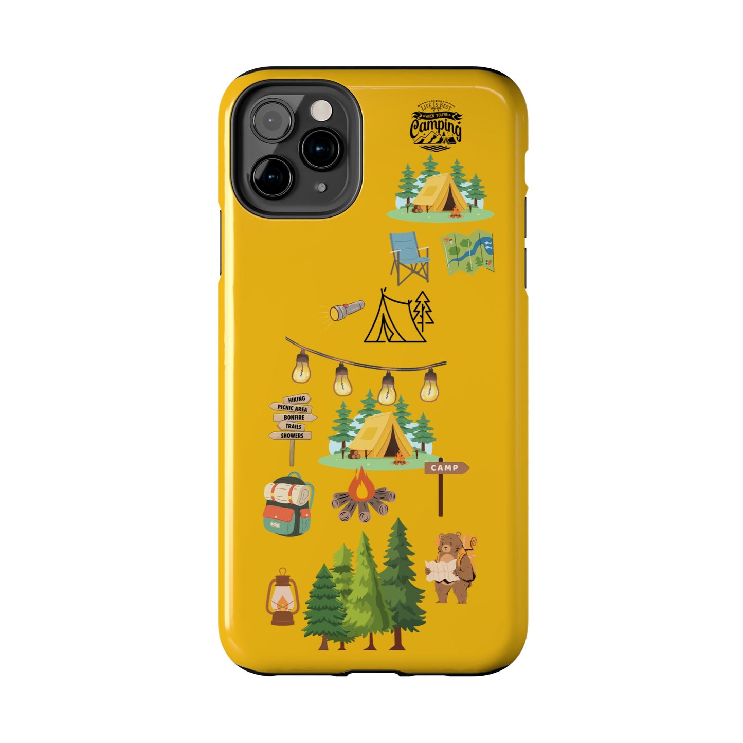 Adventure Vibe Tough Phone Case with Nature Designs