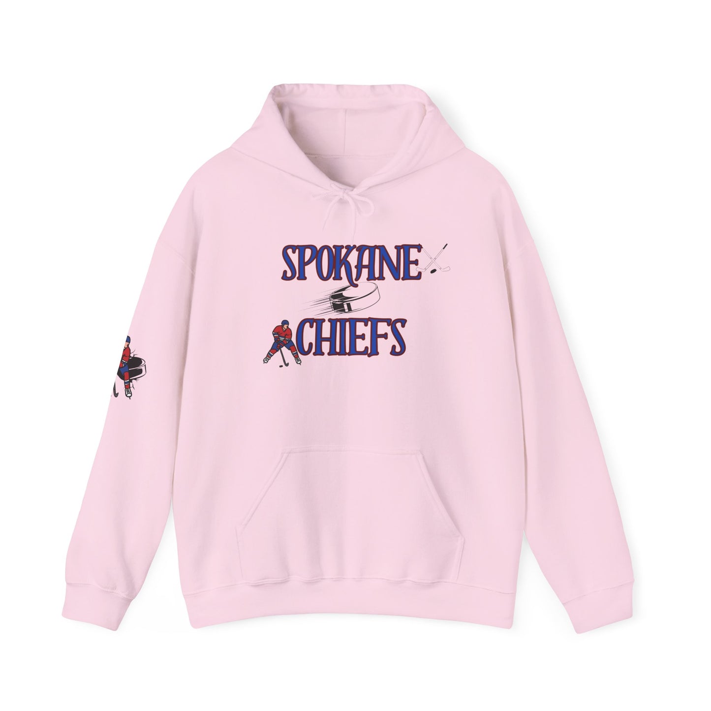 Spokane Chiefs Blue Hockey Sweatshirt - Got Chirps? Unisex Hoodie