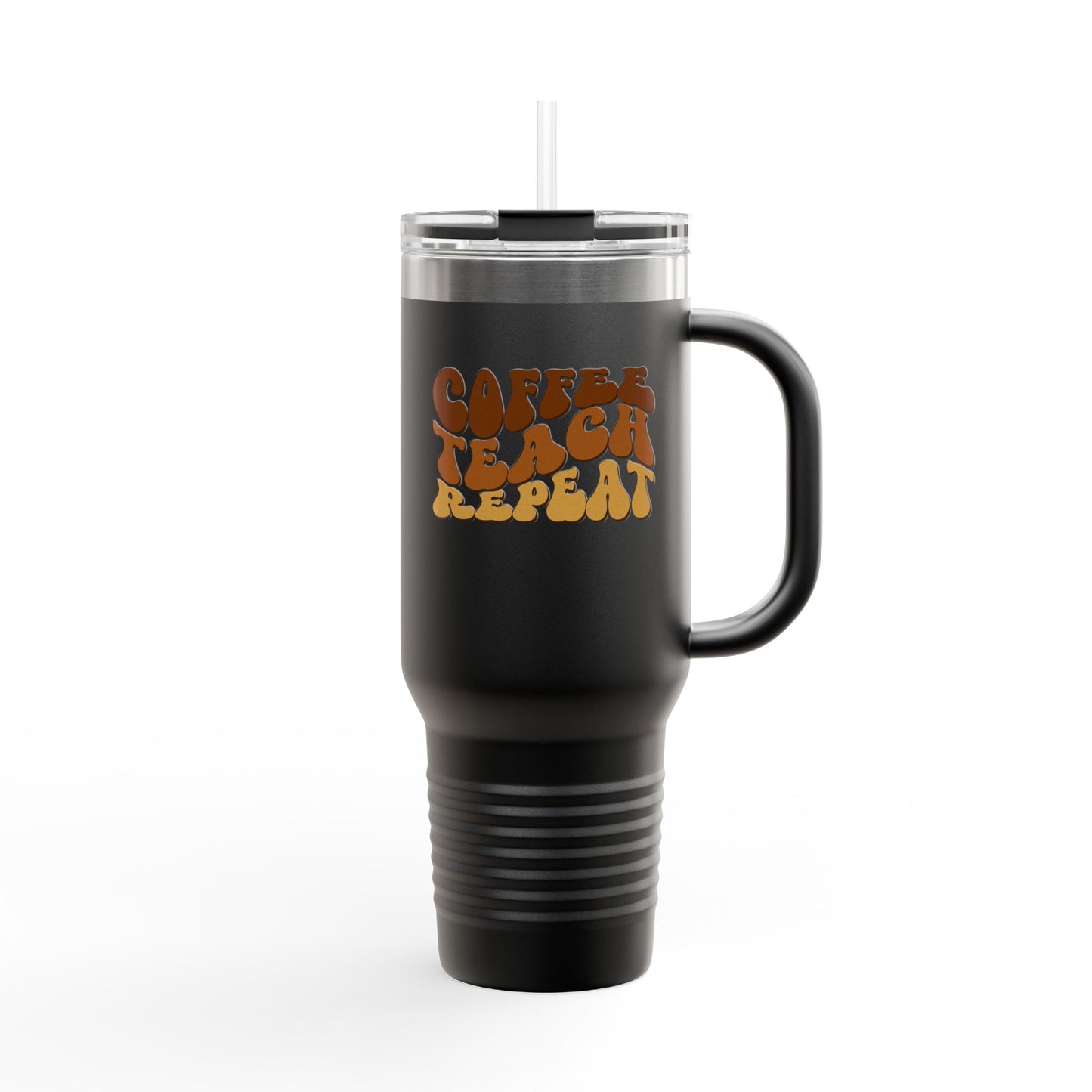 Coffee Teacher Travel Mug - 40oz Insulated Tumbler for Professionals