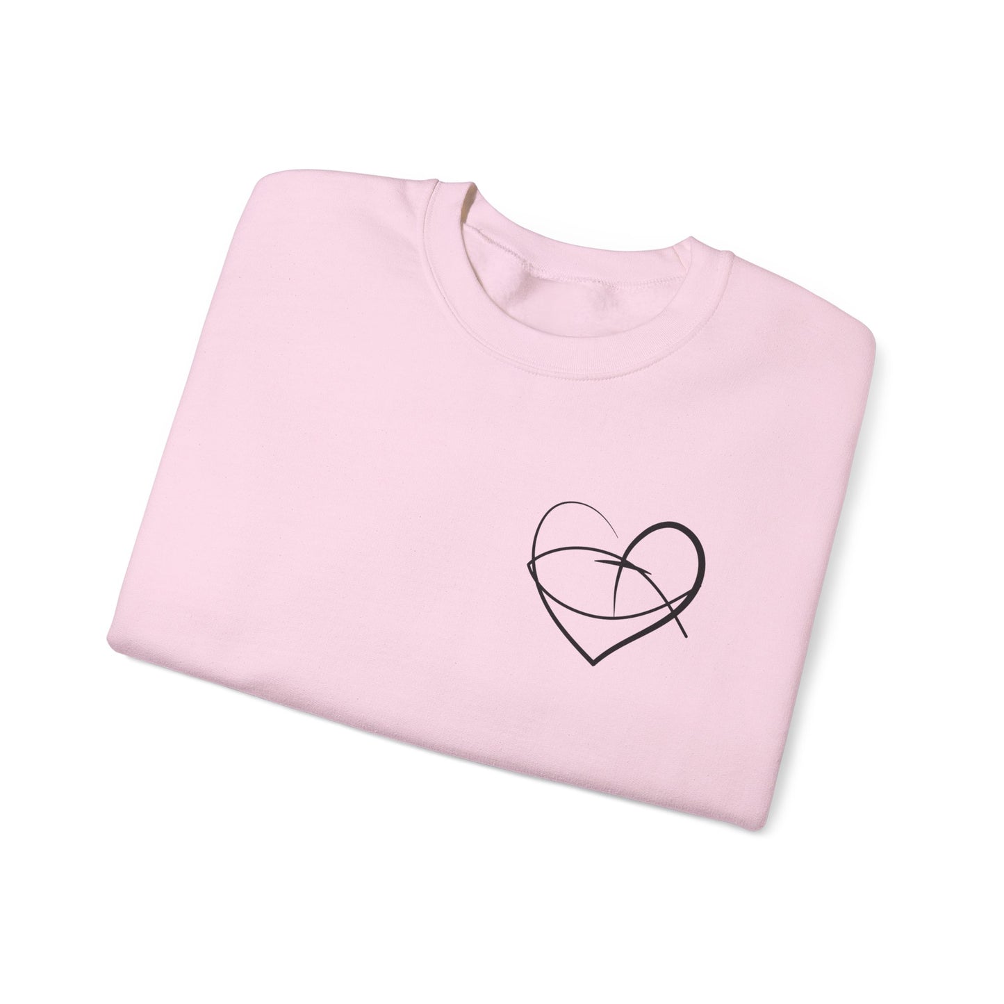 Faith & Hope Graphic Crewneck Sweatshirt | Unisex Heavy Blend | Inspirational Design