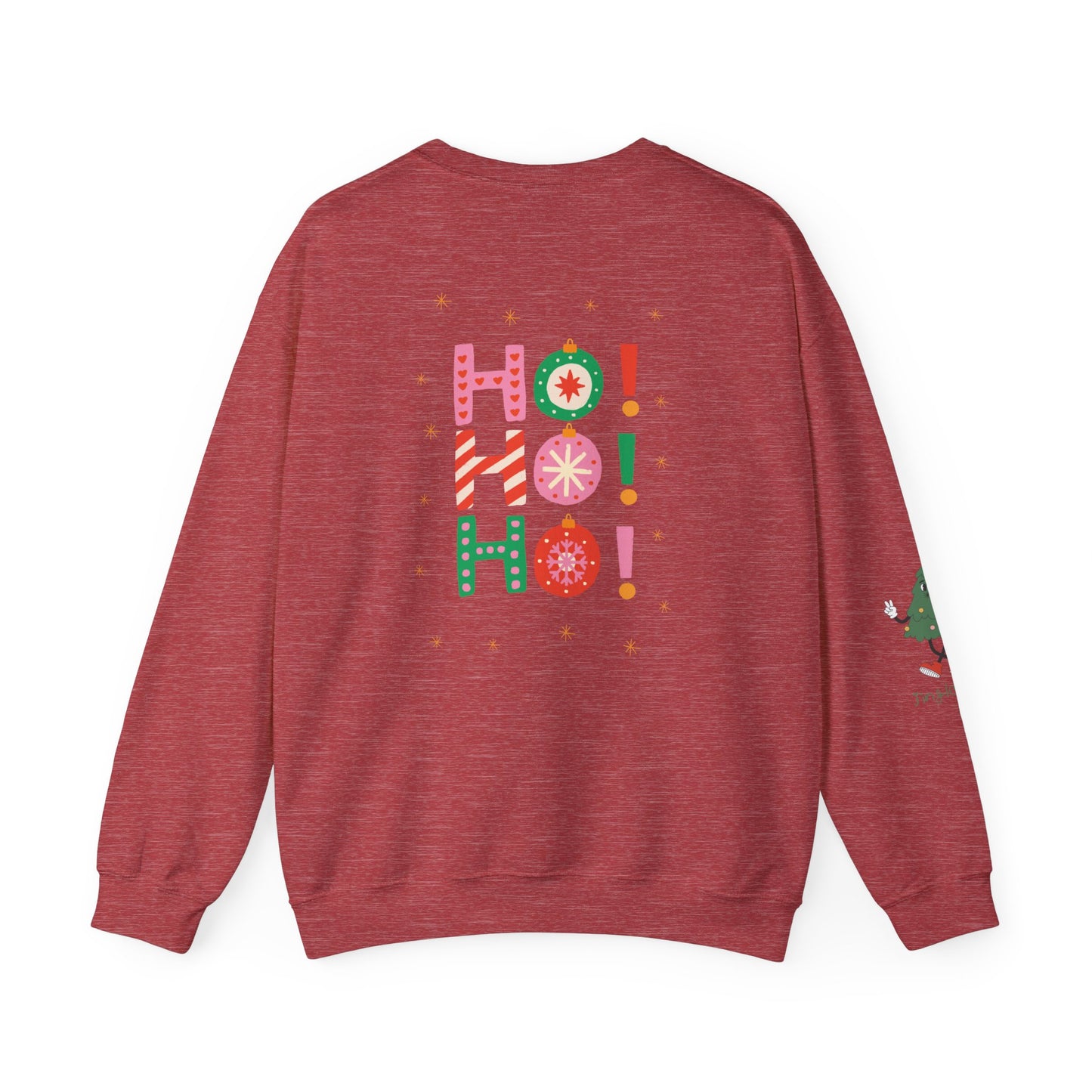 Festive Nice List Crewneck Sweatshirt - Holiday Cheer & Christmas Spirit