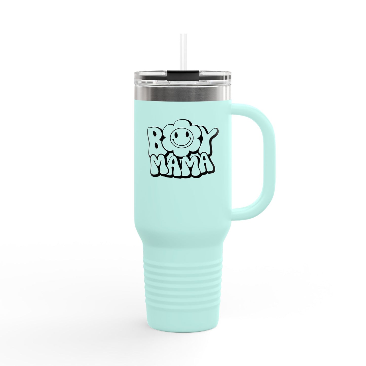 Boy Mama Insulated Travel Mug - 40oz Adventure Companion