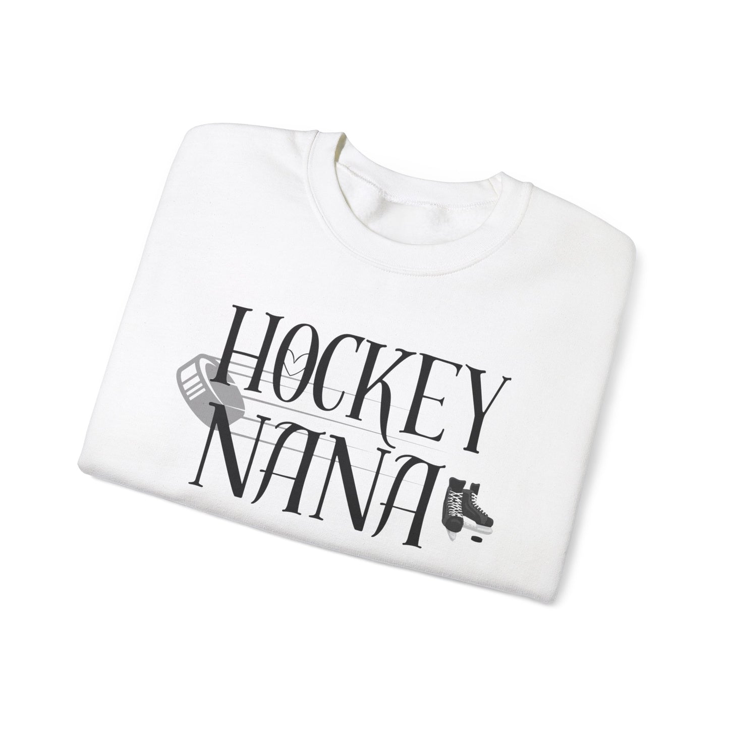 Hockey Nana Unisex Heavy Blend™ Crewneck Sweatshirt