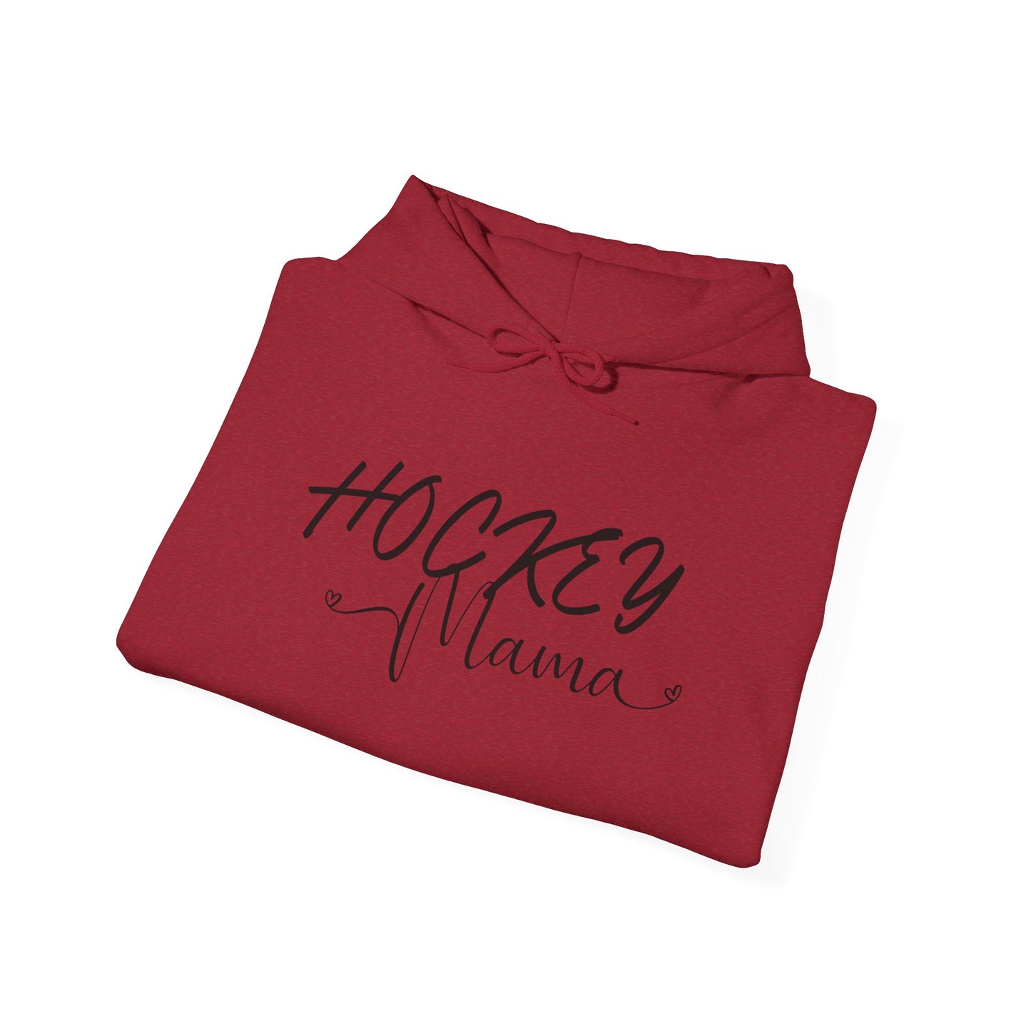 Hockey Mama Cursive Unisex Heavy Blend Hooded Sweatshirt