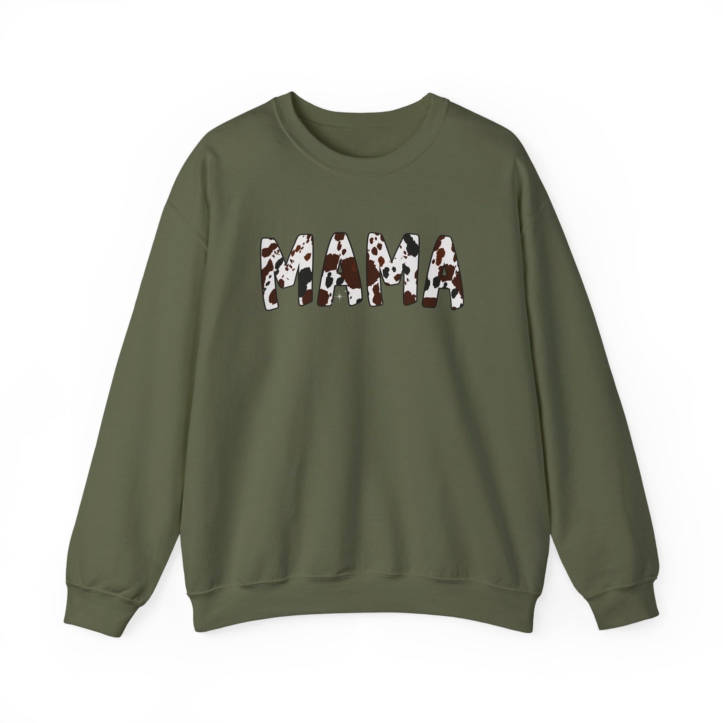 Mama Cow Crewneck Sweatshirt - Cozy Gift for Moms