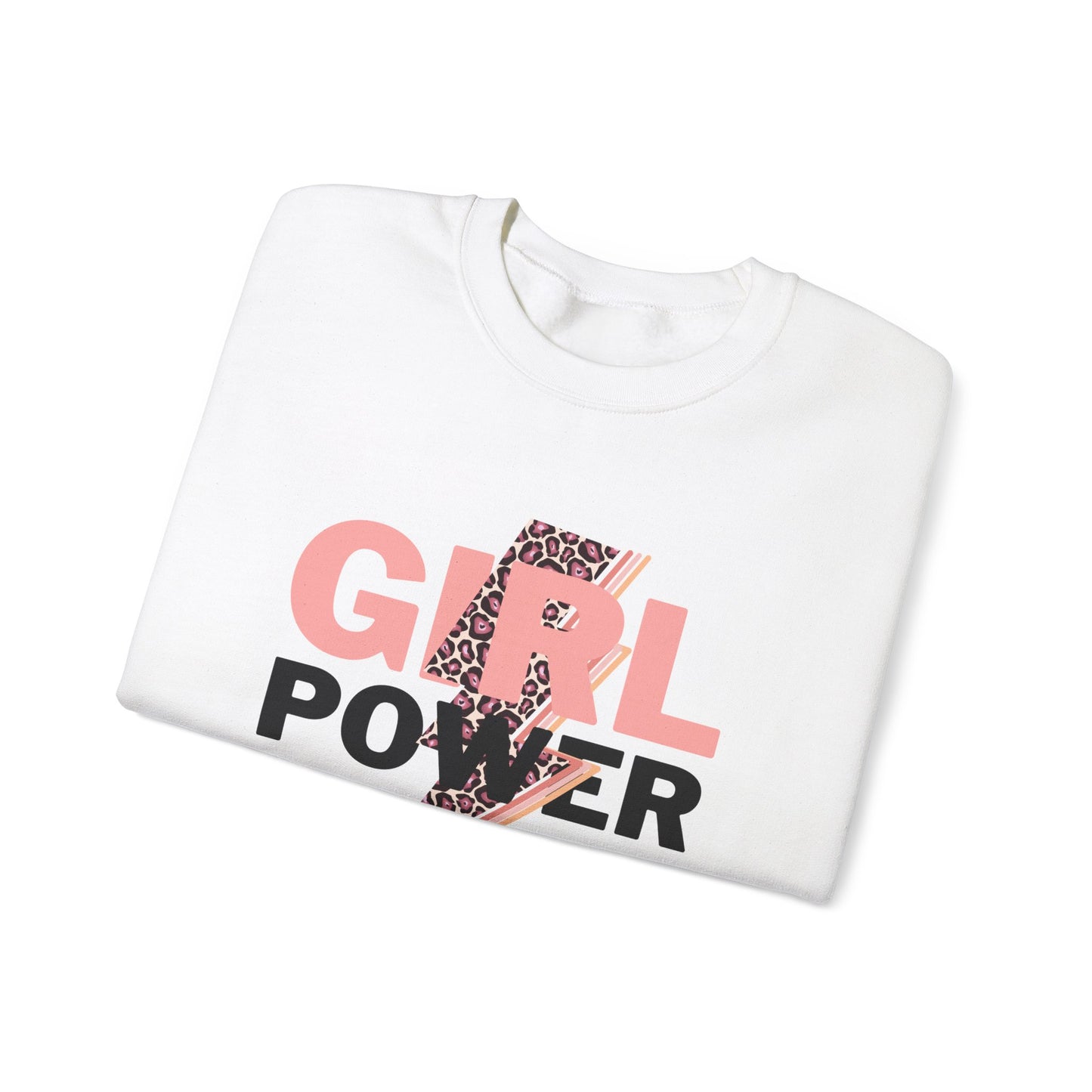 Girl Power Crewneck Sweatshirt - Unisex Heavy Blend™