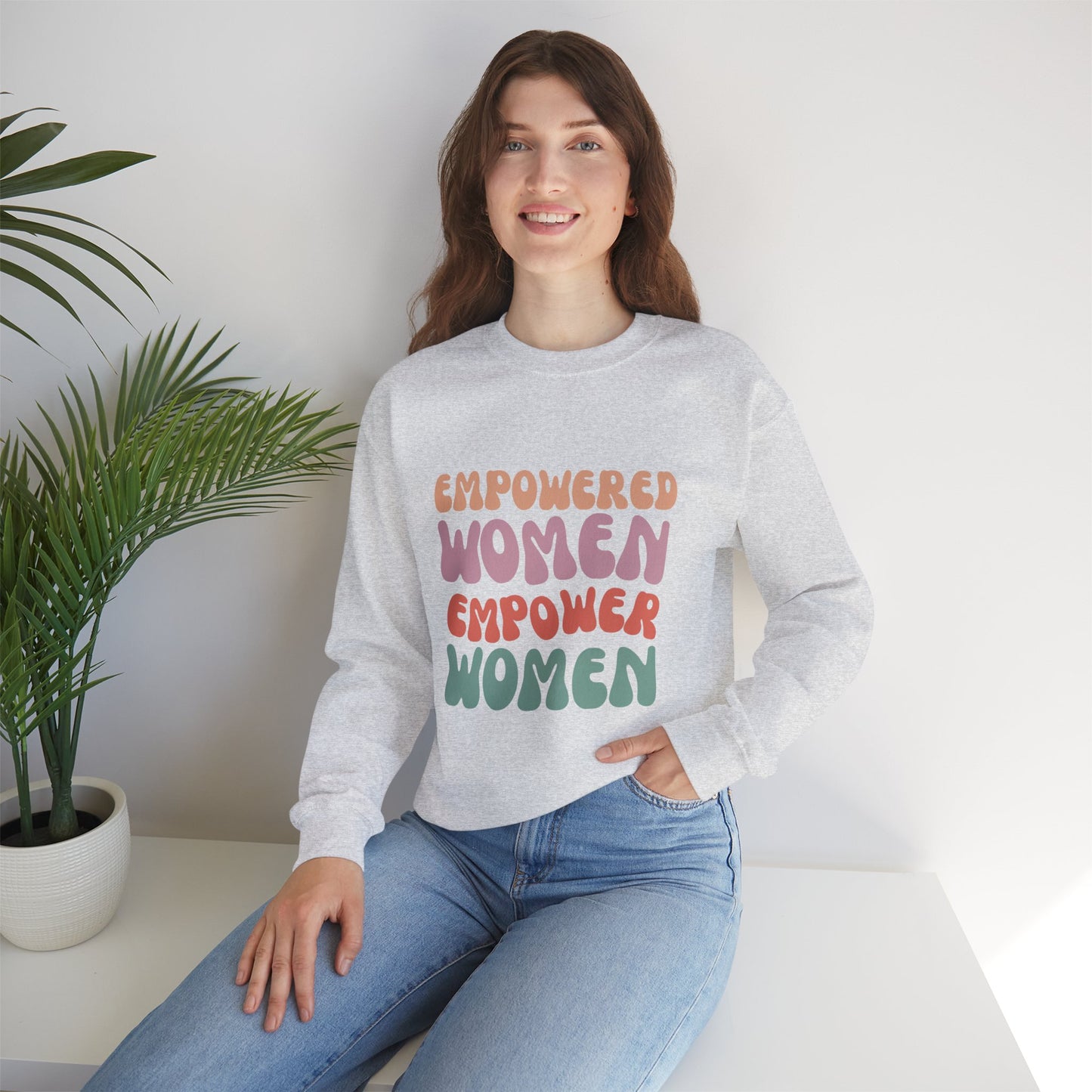 Empowered Women Crewneck Sweatshirt - Unisex Heavy Blend™