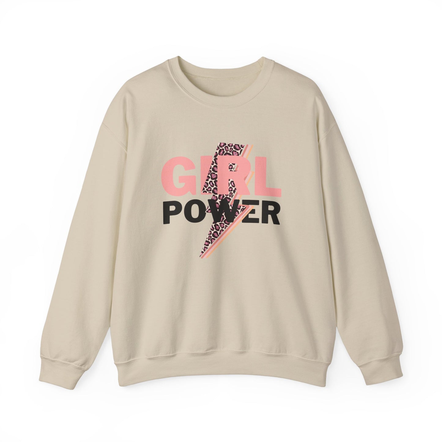 Girl Power Crewneck Sweatshirt - Unisex Heavy Blend™