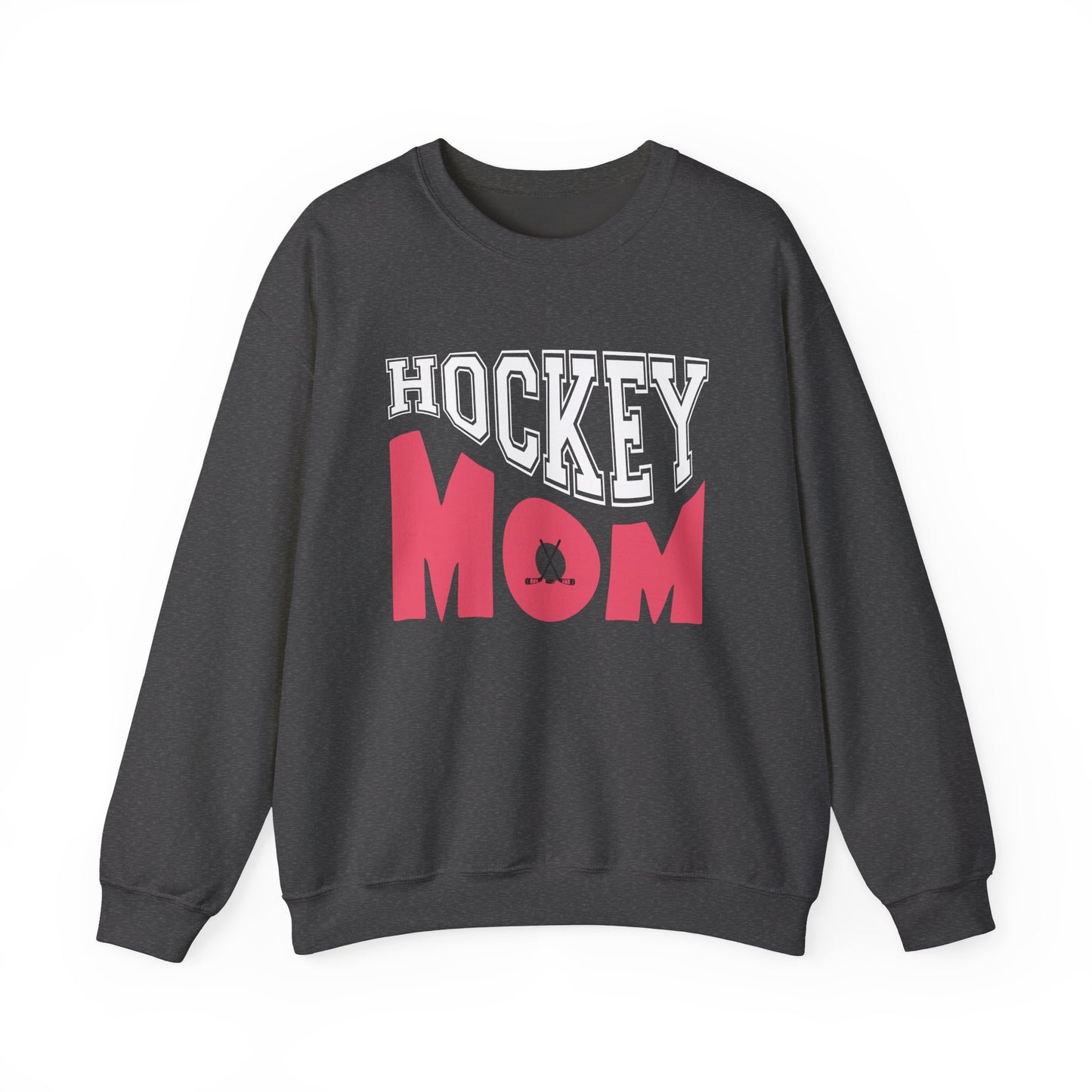 Hockey Mom Unisex Heavy Blend Crewneck Sweatshirt - Perfect Gift for Sports Enthusiasts