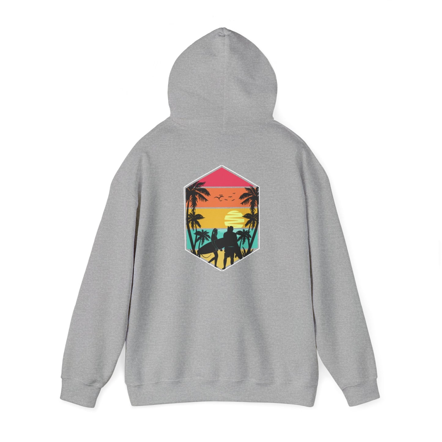 Hang Loose Chill Vibes Hoodie | Unisex Heavy Blend Sweatshirt