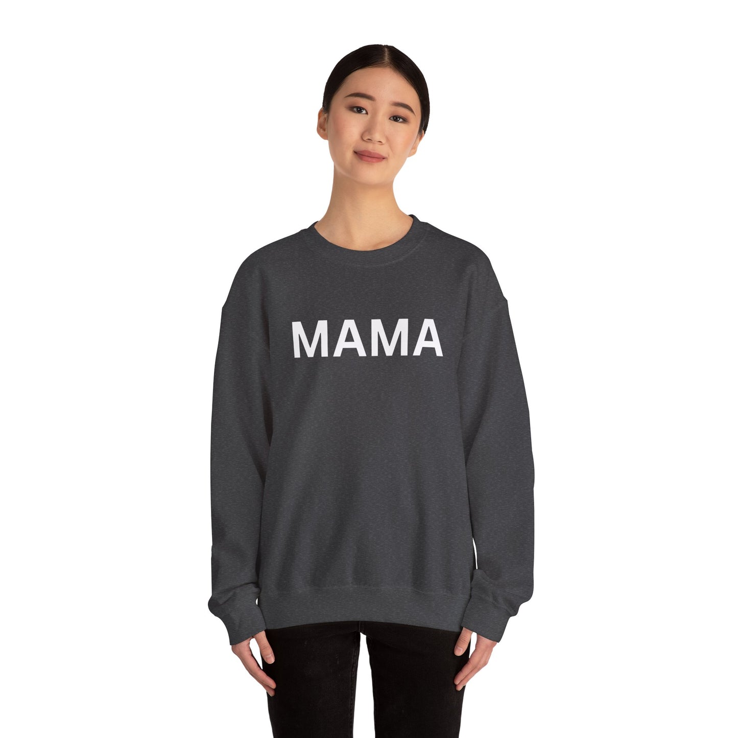 Mama Crewneck Sweatshirt | Cozy Unisex Heavy Blend™ Sweatshirt for Moms