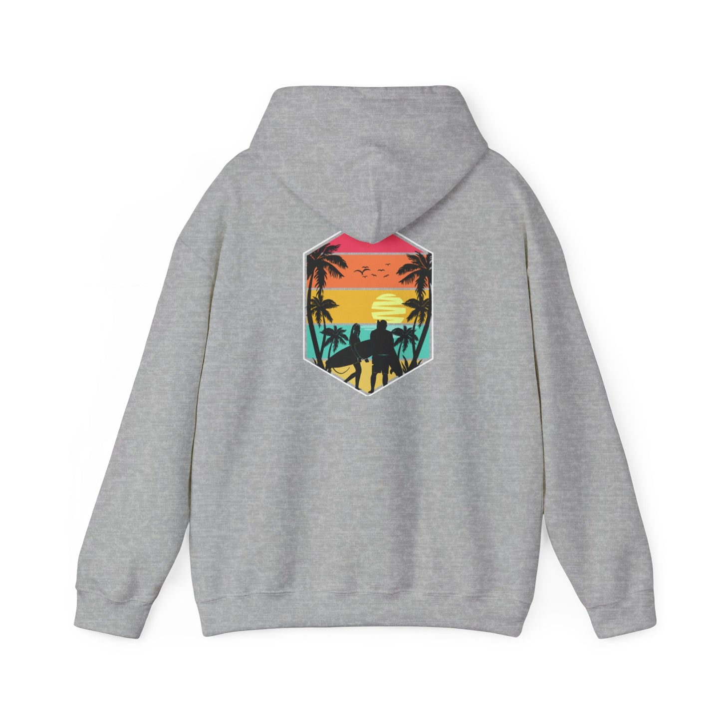 Hang Loose Chill Vibes Hoodie | Unisex Heavy Blend Sweatshirt