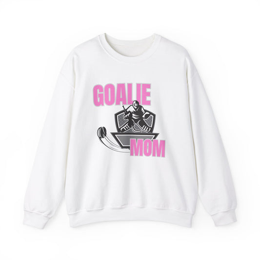 Goalie Mom Crewneck Sweatshirt | Cozy Hockey Apparel