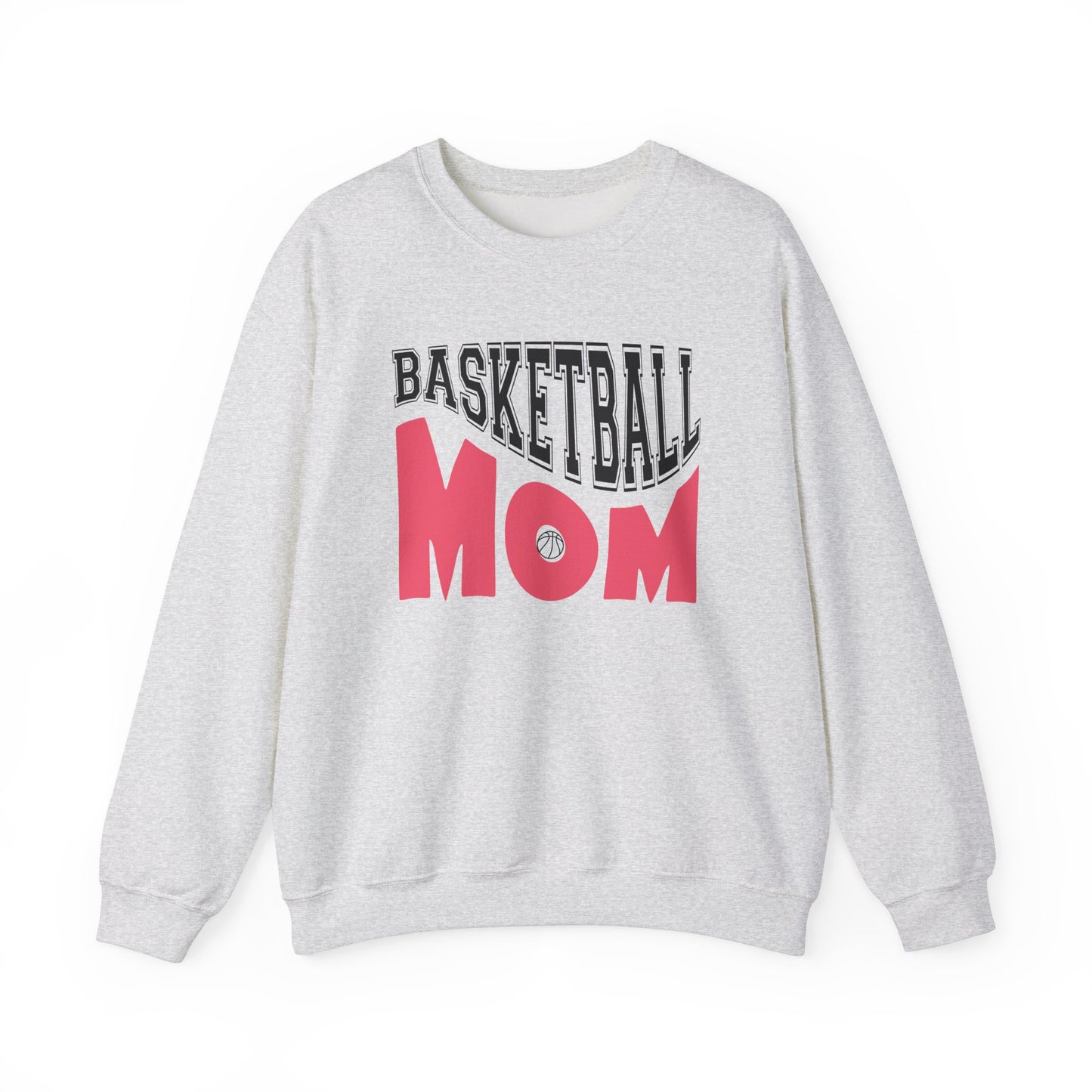 Basketball Mom Unisex Heavy Blend™ Crewneck Sweatshirt - Perfect Gift for Sports Moms