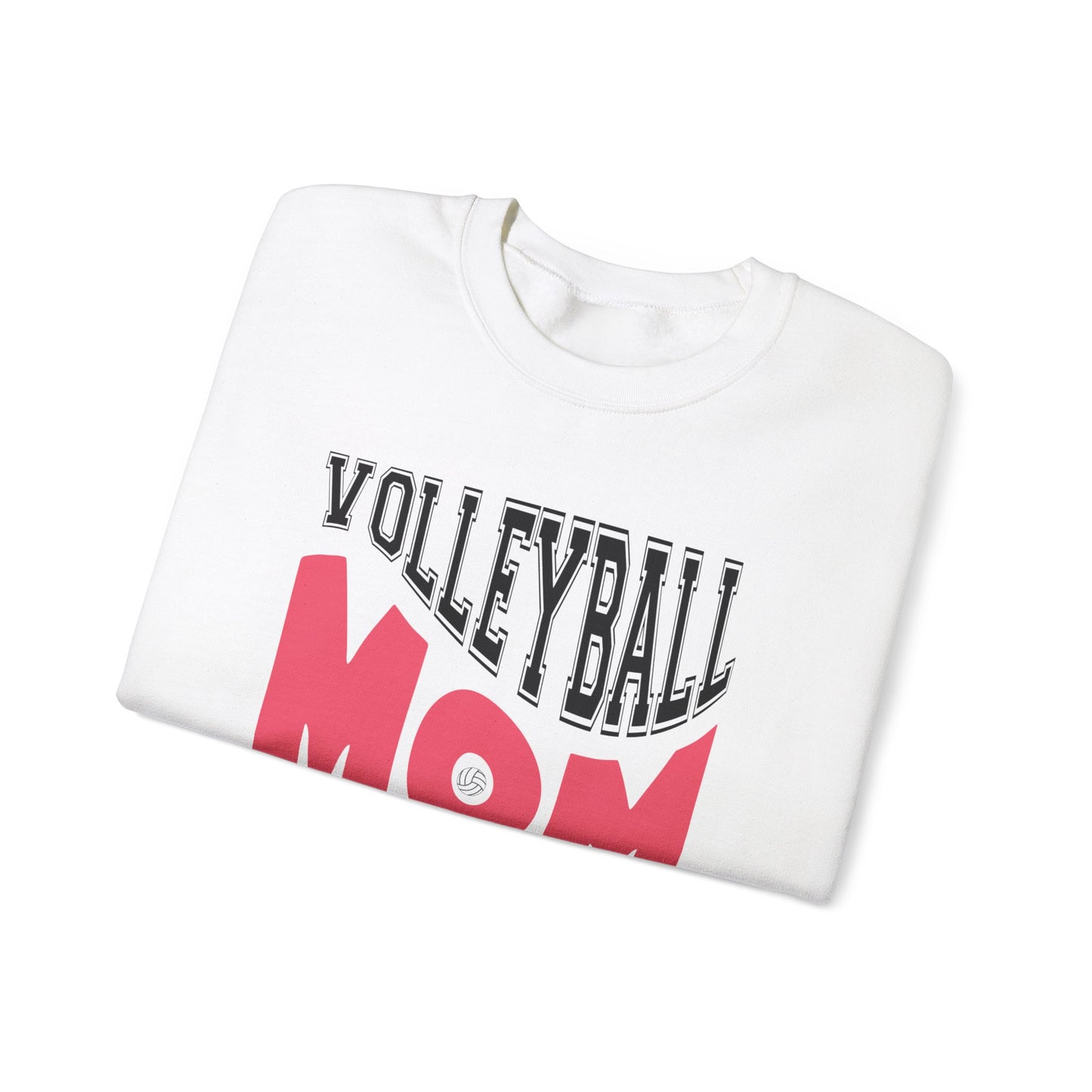 Volleyball Mom Crewneck Sweatshirt | Cozy & Stylish Gift for Sports Moms