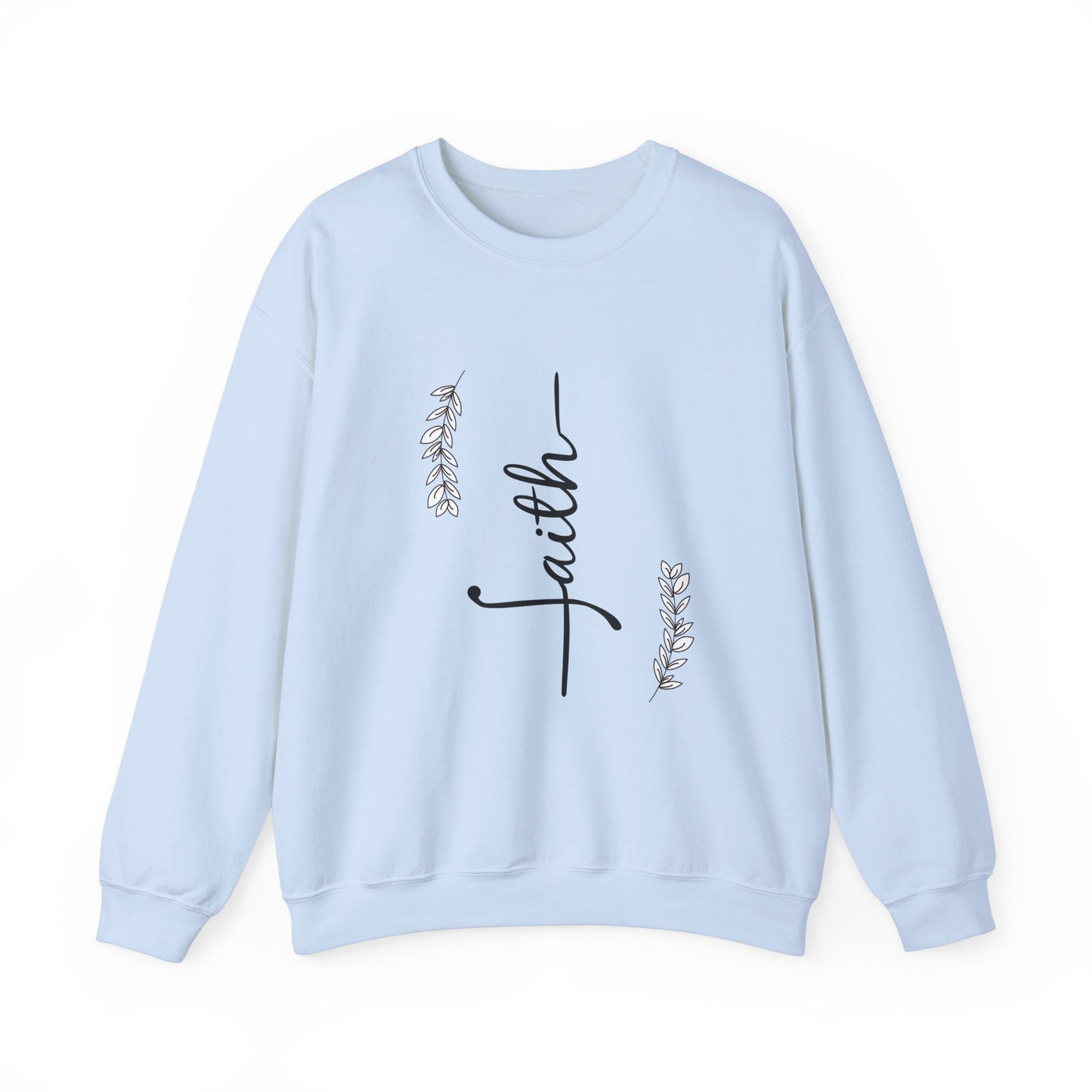 Faith Crewneck Sweatshirt - Unisex Heavy Blend™ - Cozy Comfort for All Occasions