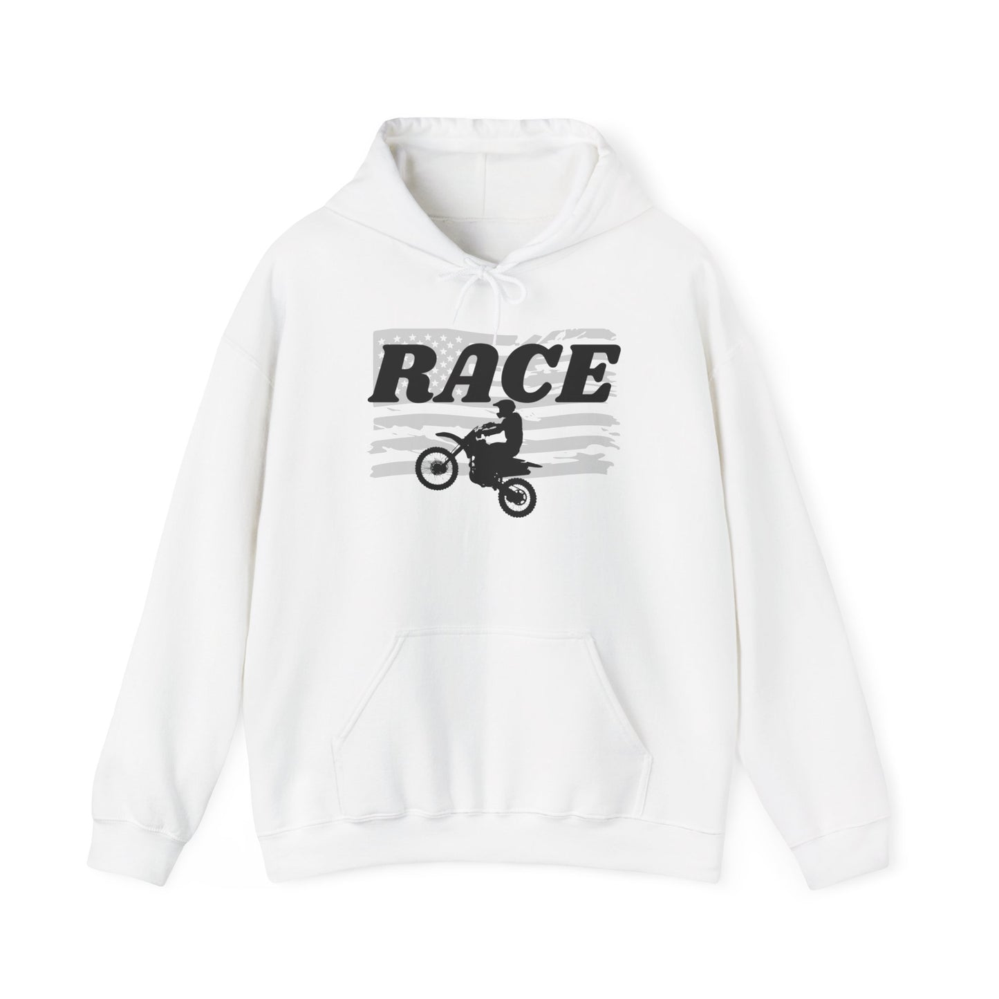 Race Murica Inspired Unisex Heavy Blend™ Hooded Sweatshirt