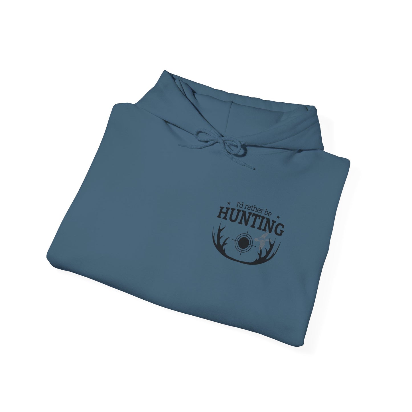 I'd Rather Be Hunting Unisex Heavy Blend Hoodie - Comfortable Outdoor Apparel