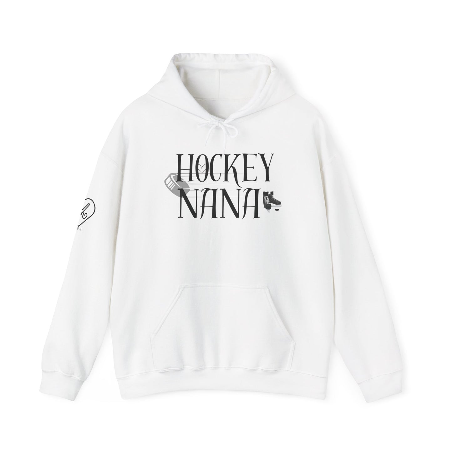 * Custom * Hockey Nana Unisex Heavy Blend™ Hooded Sweatshirt - Cozy Gift for Hockey Lovers