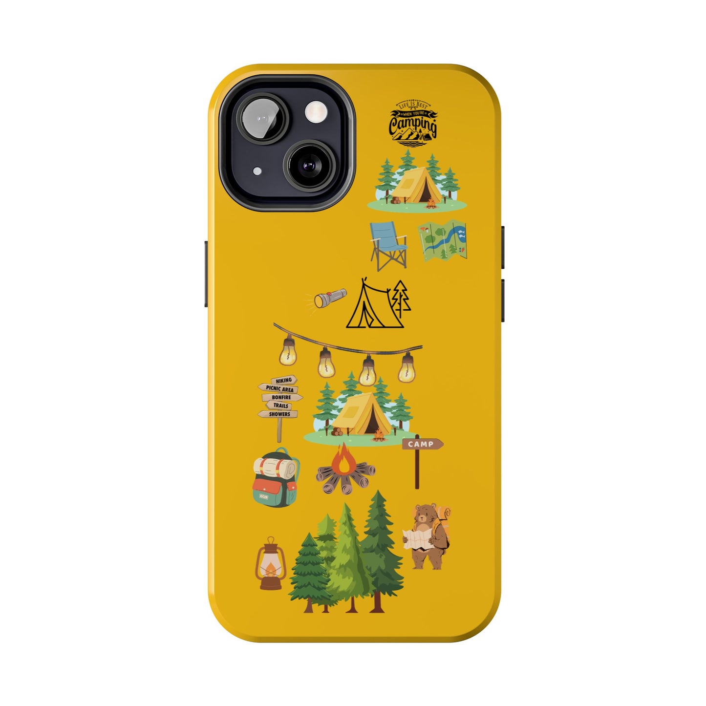 Adventure Vibe Tough Phone Case with Nature Designs